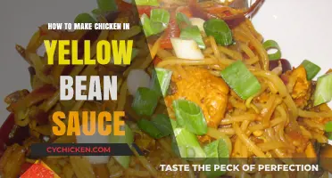 Delicious Chicken in Yellow Bean Sauce: Easy Recipe Guide