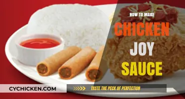 Mastering the Secret Recipe: How to Make Chicken Joy Sauce