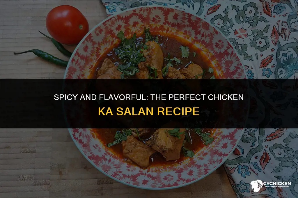 how to make chicken ka salan