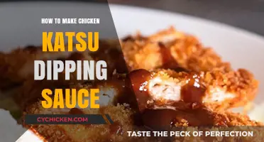Easy Homemade Chicken Katsu Dipping Sauce Recipe in Minutes