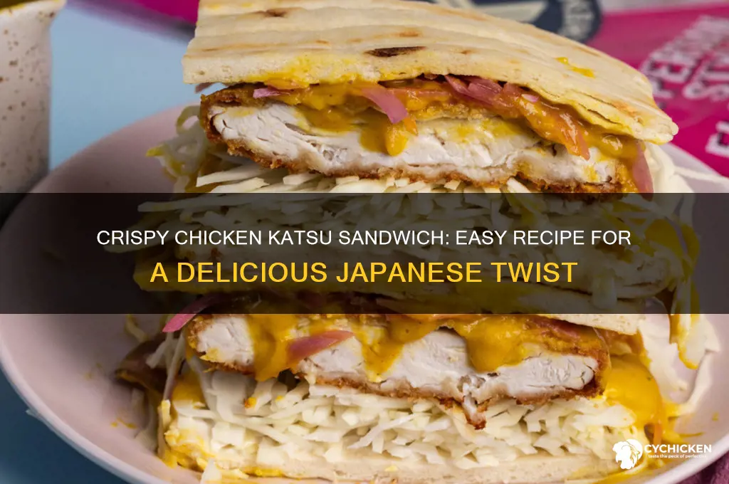 how to make chicken katsu sandwich