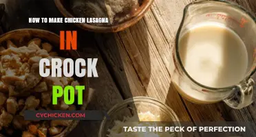 Easy Crock Pot Chicken Lasagna: A Family Favorite