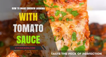 Delicious Chicken Lasagna Recipe: Easy Tomato Sauce Layering Guide