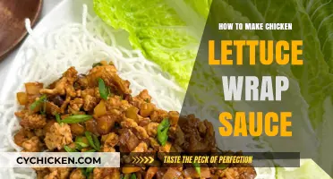Easy Homemade Chicken Lettuce Wrap Sauce Recipe: Quick & Flavorful