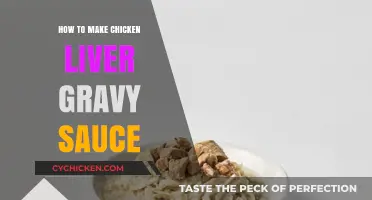 Rich and Creamy Chicken Liver Gravy Sauce Recipe Guide