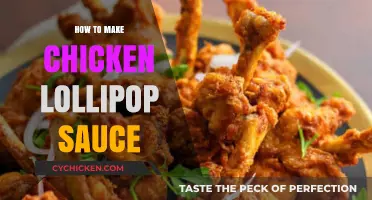 Easy Chicken Lollipop Sauce Recipe: Spicy, Sweet, and Tangy Delight