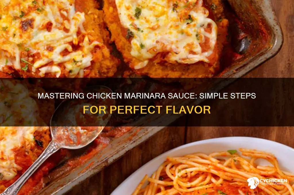 how to make chicken marana sauce