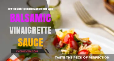 Delicious Chicken Margherita with Balsamic Vinaigrette: A Step-by-Step Guide