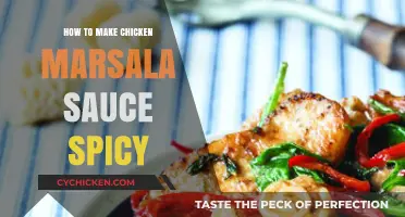 Kick Up Your Chicken Marsala Sauce with Fiery Spice Tips