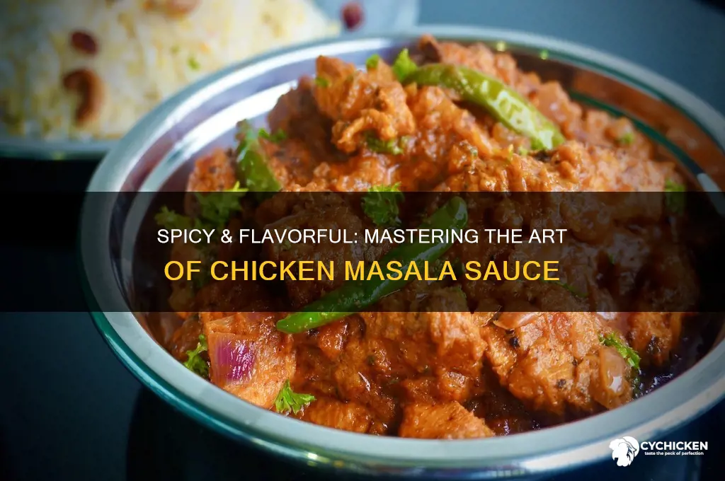 how to make chicken masala sauce