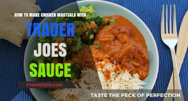Easy Chicken Masala Recipe Using Trader Joe's Sauce