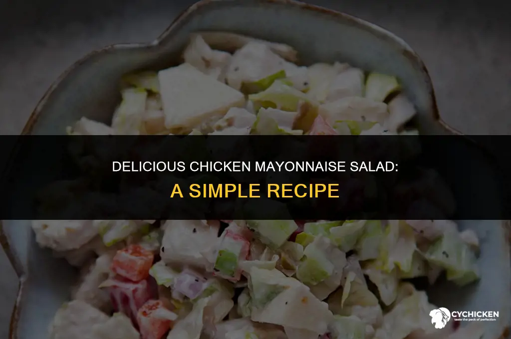 how to make chicken mayonnaise salad