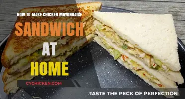 Easy Homemade Chicken Mayonnaise Sandwich Recipe: Quick & Delicious!