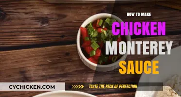 Creamy Chicken Monterey Sauce Recipe: Easy Homemade Cooking Guide