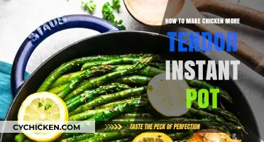 Instant Pot Magic: Tenderizing Chicken in Minutes!