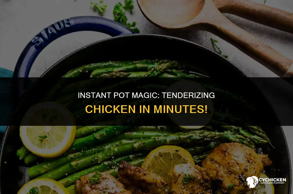 how to make chicken more tendor instant pot