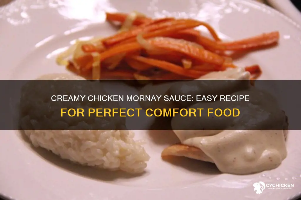 how to make chicken mornay sauce