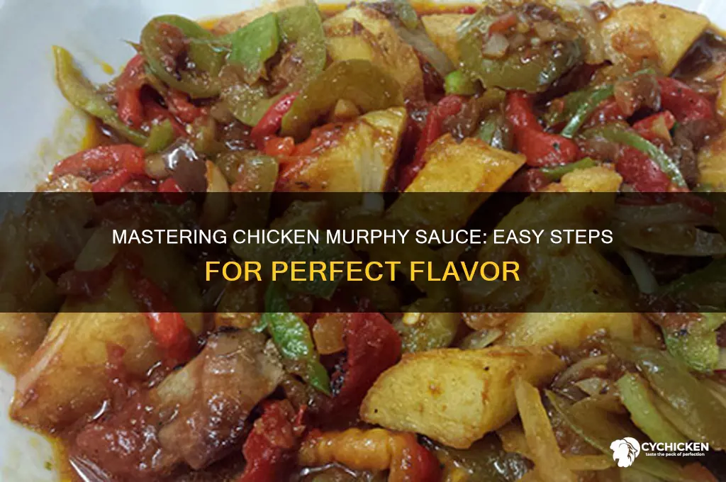 how to make chicken murphy sauce