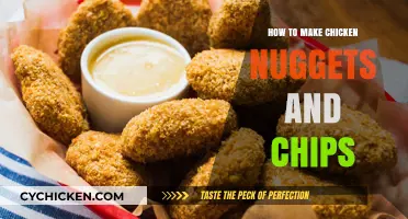 Crispy Homemade Chicken Nuggets and Perfectly Golden Chips Recipe