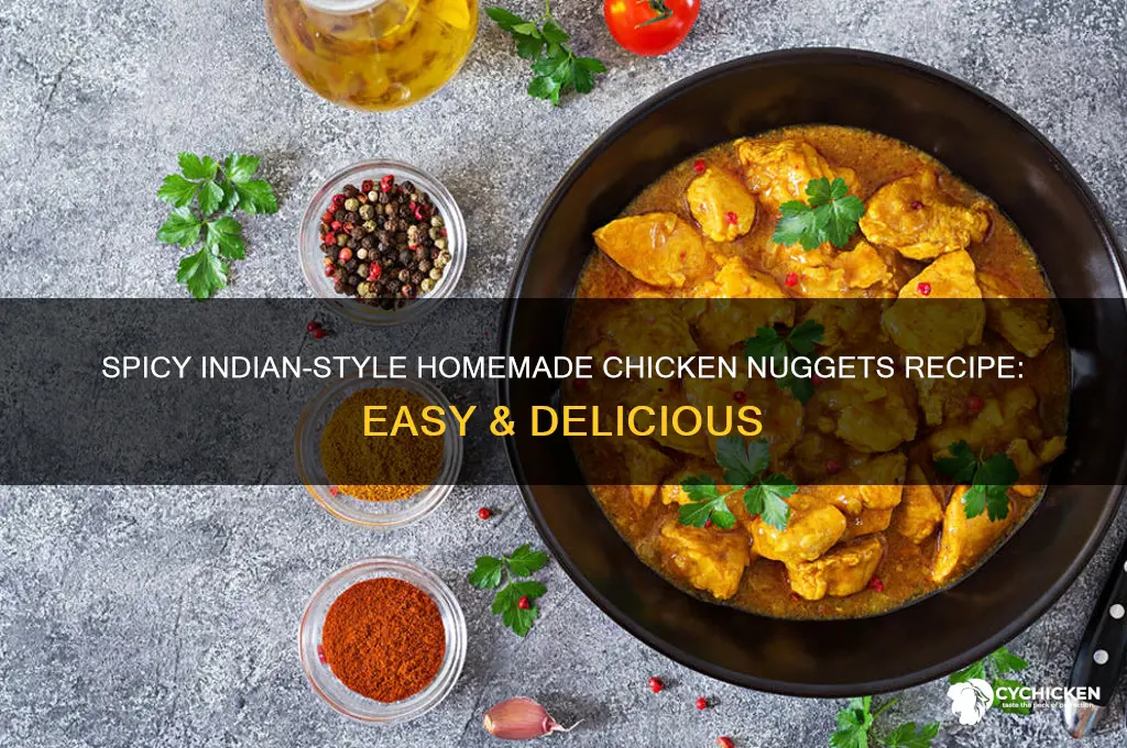 how to make chicken nuggets at home indian style