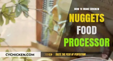 Easy Homemade Chicken Nuggets Recipe Using Your Food Processor