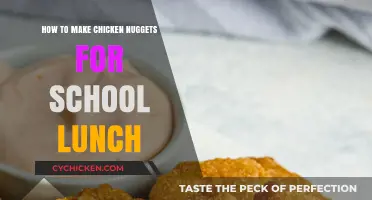 Easy Homemade Chicken Nuggets Recipe for School Lunches