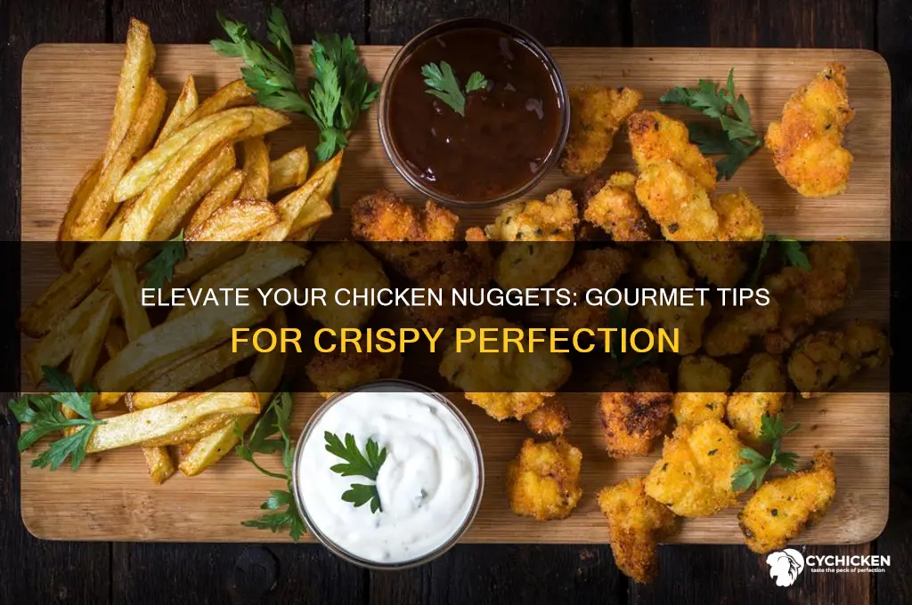how to make chicken nuggets gourmet