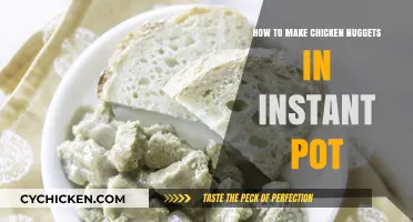 Instant Pot Chicken Nuggets: A Quick and Easy Recipe