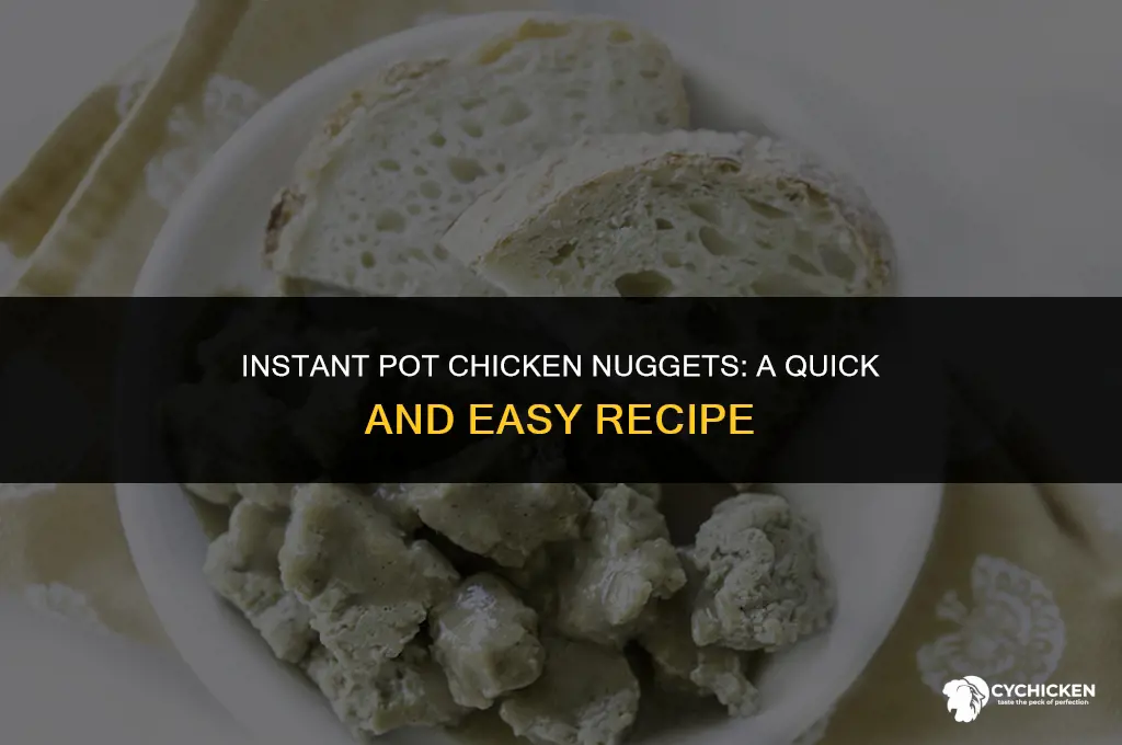 how to make chicken nuggets in instant pot