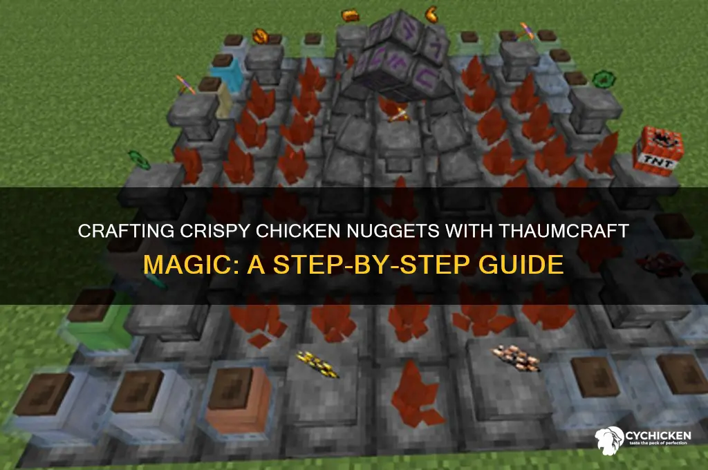 how to make chicken nuggets in thaumcraft