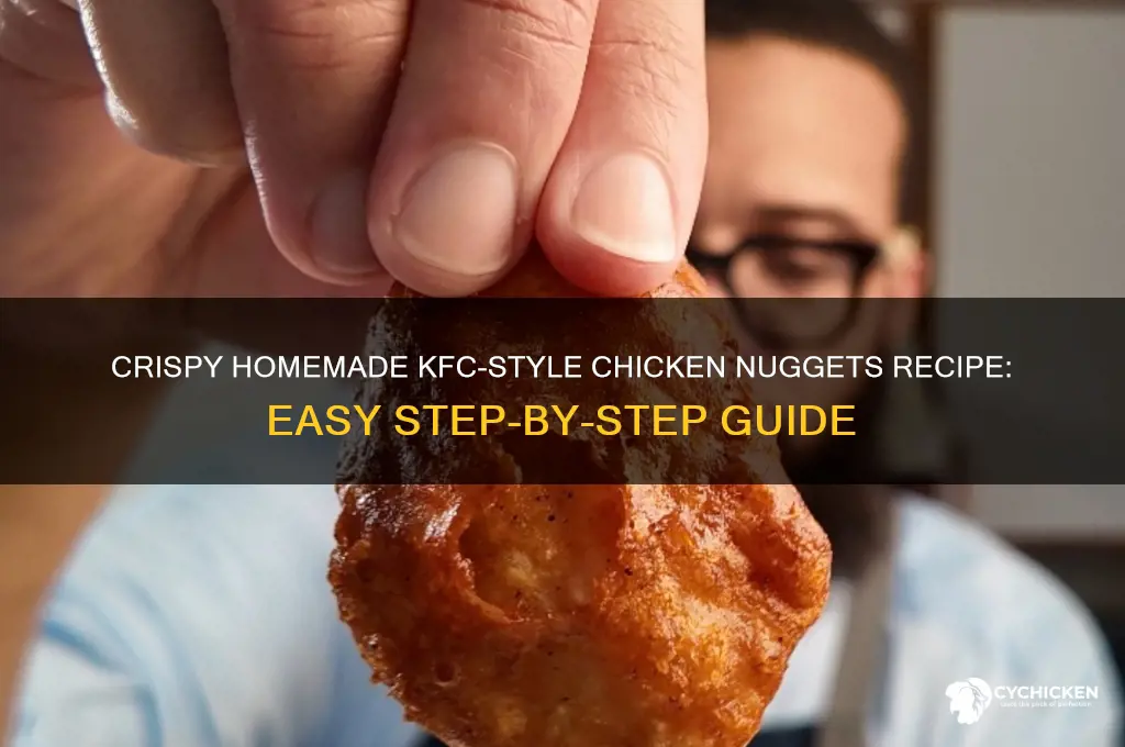 how to make chicken nuggets kfc