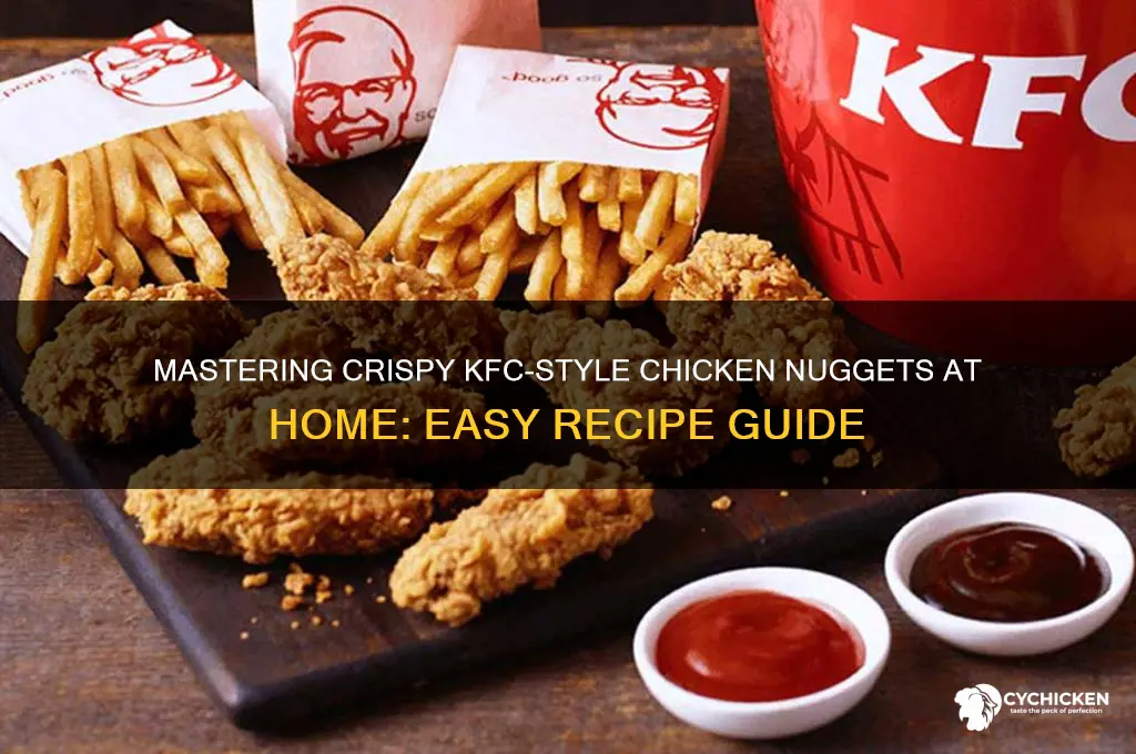 how to make chicken nuggets like kfc