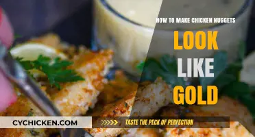 Gilded Chicken Nuggets: Transforming Ordinary Bites into Golden Delights