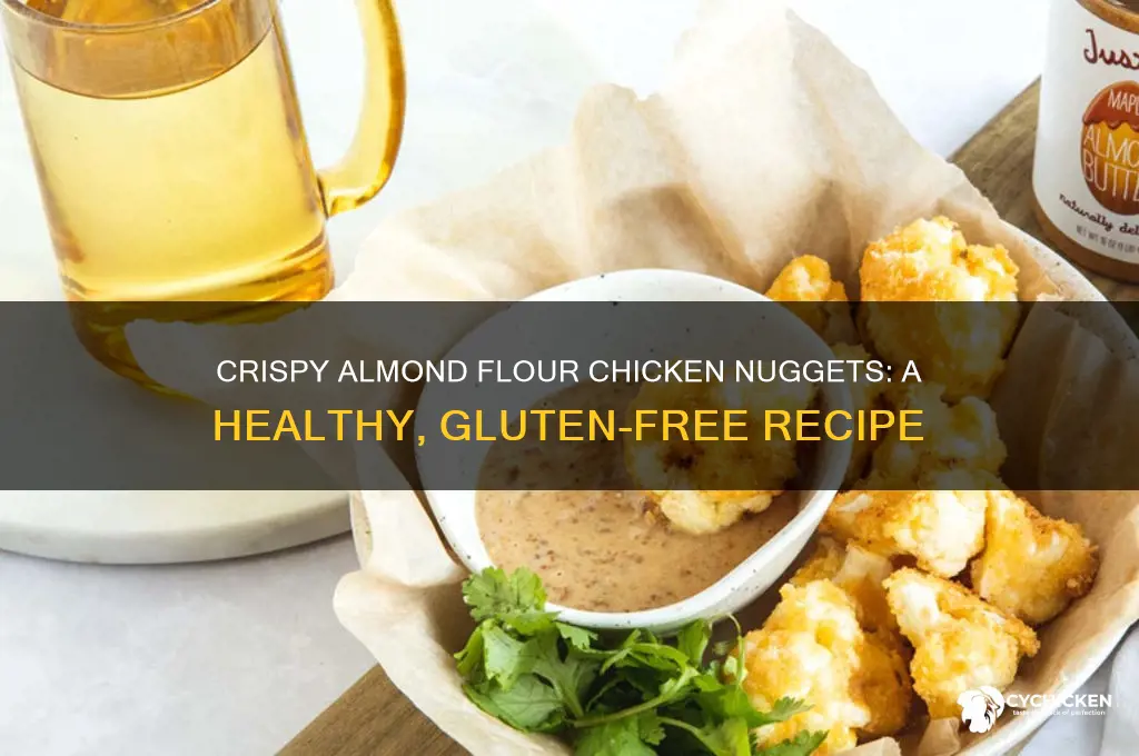 how to make chicken nuggets with almond flour