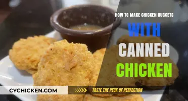 Easy Homemade Chicken Nuggets Using Canned Chicken: A Quick Recipe