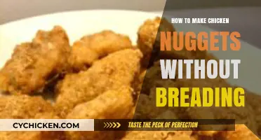 Crispy Homemade Chicken Nuggets: A Breading-Free Recipe Guide