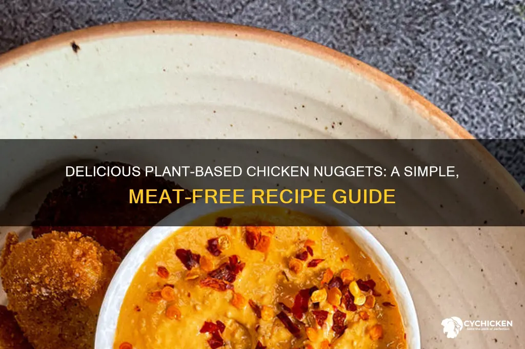 how to make chicken nuggets without chicken