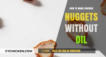 Crispy Air-Fried Chicken Nuggets: Oil-Free Recipe for Healthy Snacking