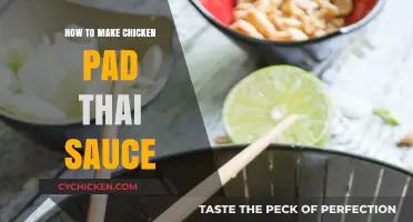Mastering Authentic Chicken Pad Thai Sauce: Simple Steps for Perfect Flavor