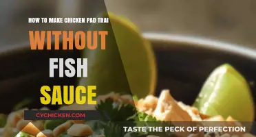 Delicious Chicken Pad Thai Recipe: Skip the Fish Sauce, Keep the Flavor
