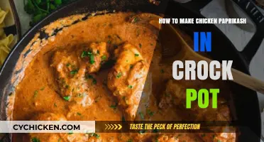 Easy and Flavorful Chicken Paprikash in Your Crock Pot