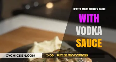 Easy Chicken Parmesan with Vodka Sauce Recipe: A Delicious Twist