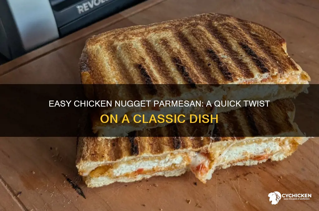 how to make chicken parmesan with chicken nuggets