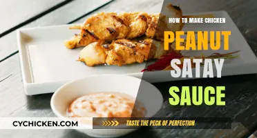 Easy Homemade Chicken Peanut Satay Sauce Recipe: A Flavorful Guide