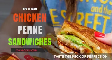 Delicious Chicken Penne Sandwich Recipe: Easy Steps to Make Yours