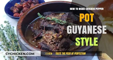 Authentic Guyanese Chicken Pepper Pot: A Flavorful Journey
