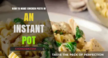 Quick and Easy Chicken Pesto in Your Instant Pot