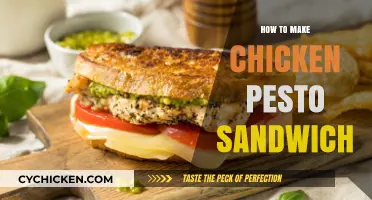 Easy Chicken Pesto Sandwich Recipe: Quick, Flavorful, and Delicious Meal