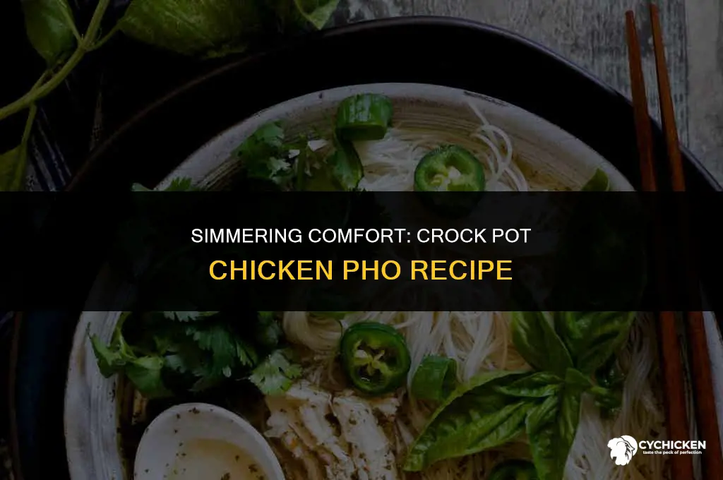 how to make chicken pho in a crock pot