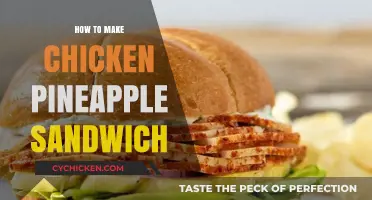 Sweet & Savory Chicken Pineapple Sandwich Recipe: Easy Steps